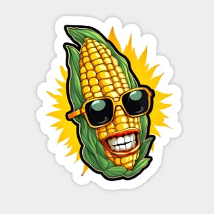 Corn in the sun Sticker